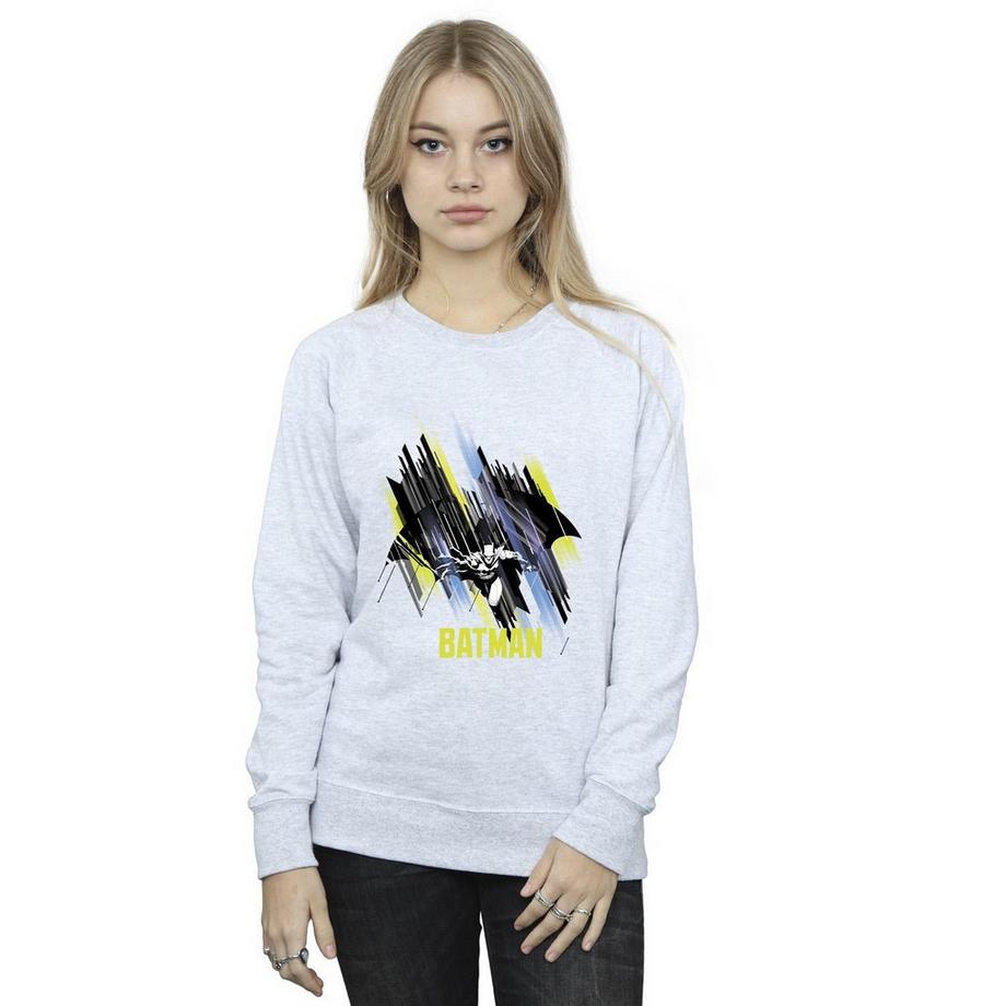 DC COMICS Batman Felpa con Stampa Grafica  