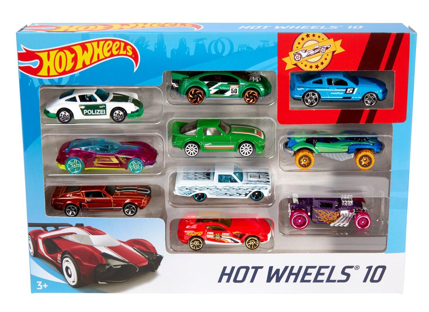Hot Wheels  Hot Wheels paquet cadeau - 10 pièces 