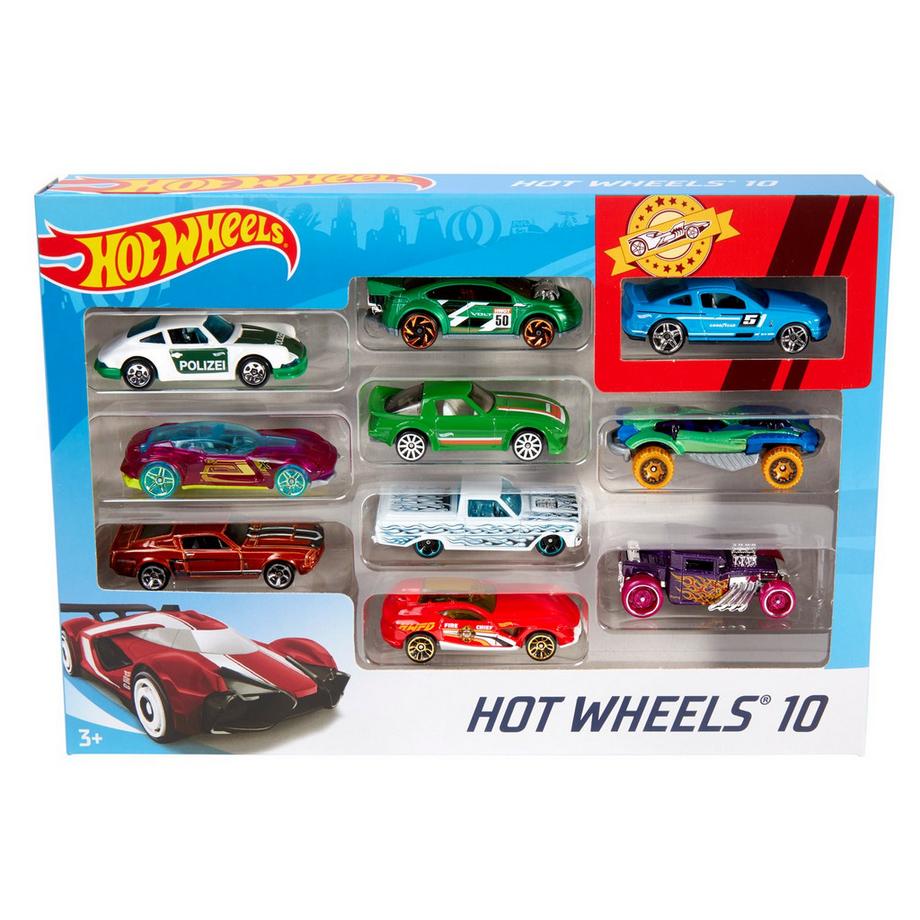 Hot Wheels  Hot Wheels paquet cadeau - 10 pièces 