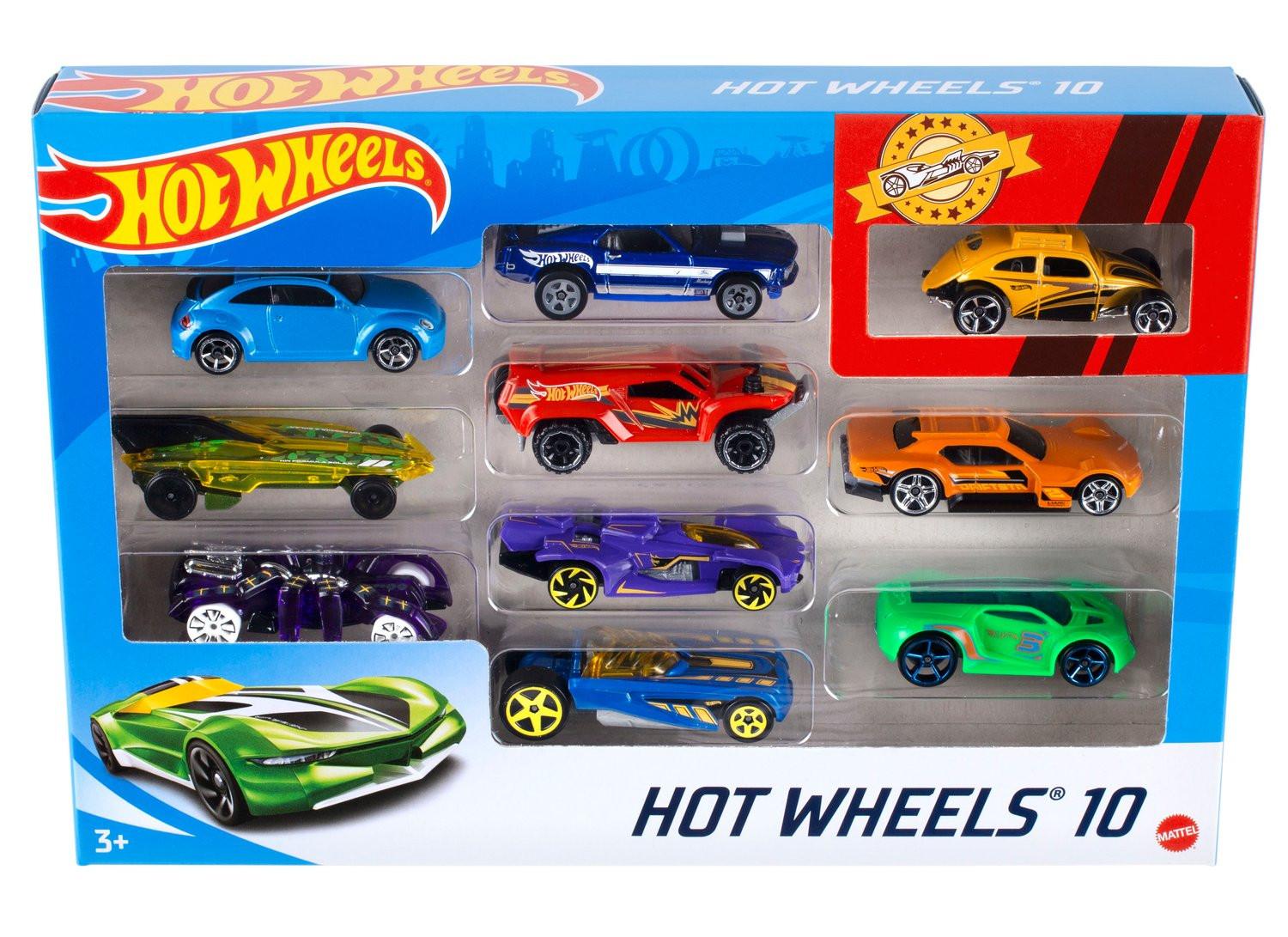 Hot Wheels  Hot Wheels paquet cadeau - 10 pièces 