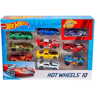 Hot Wheels Auto Geschenkset 10-teilig