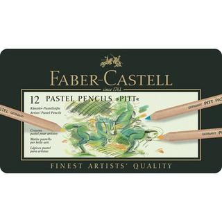 Faber-Castell  Faber-Castell PITT PASTEL 12 pz 