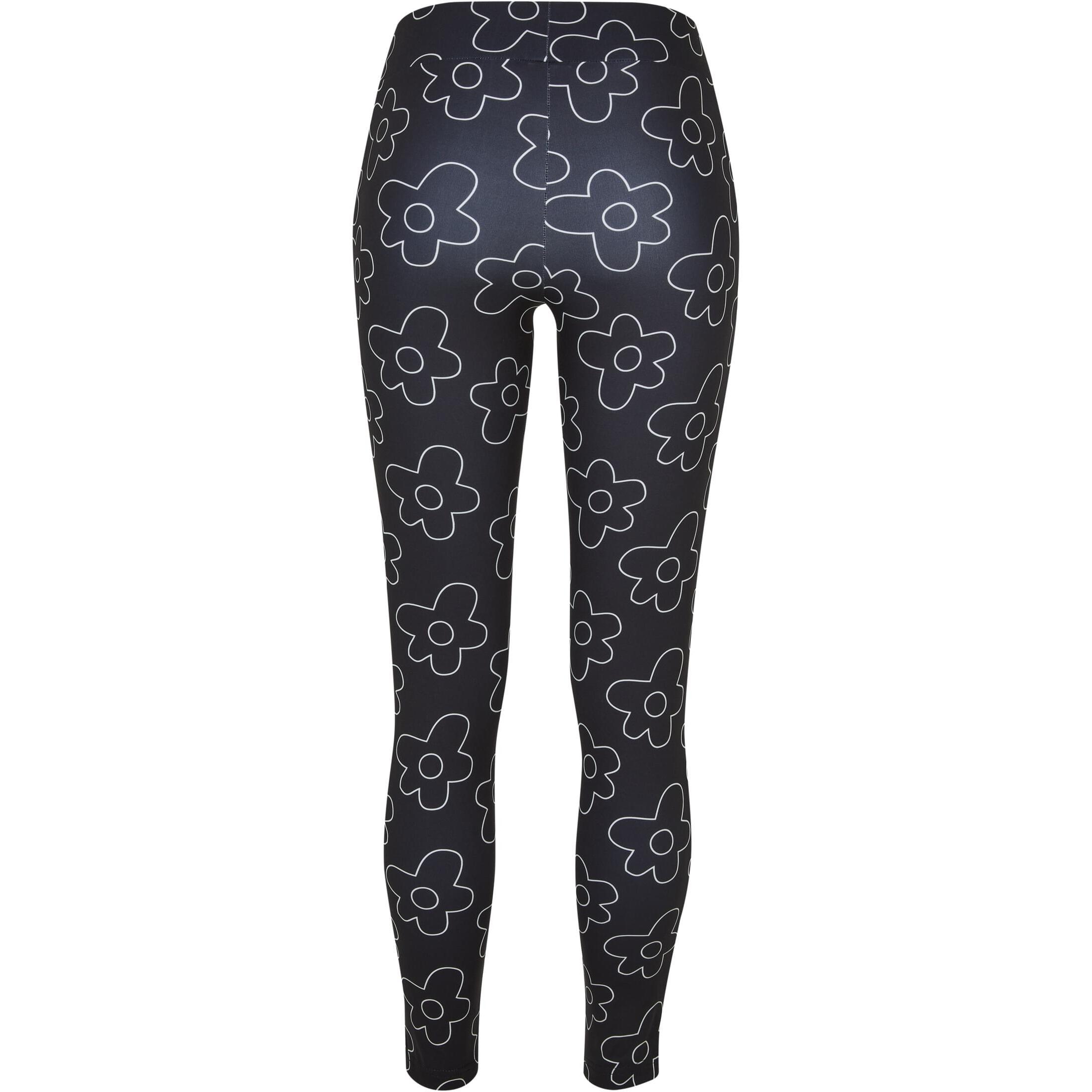 URBAN CLASSICS  leggings große größen tech mesh aop 