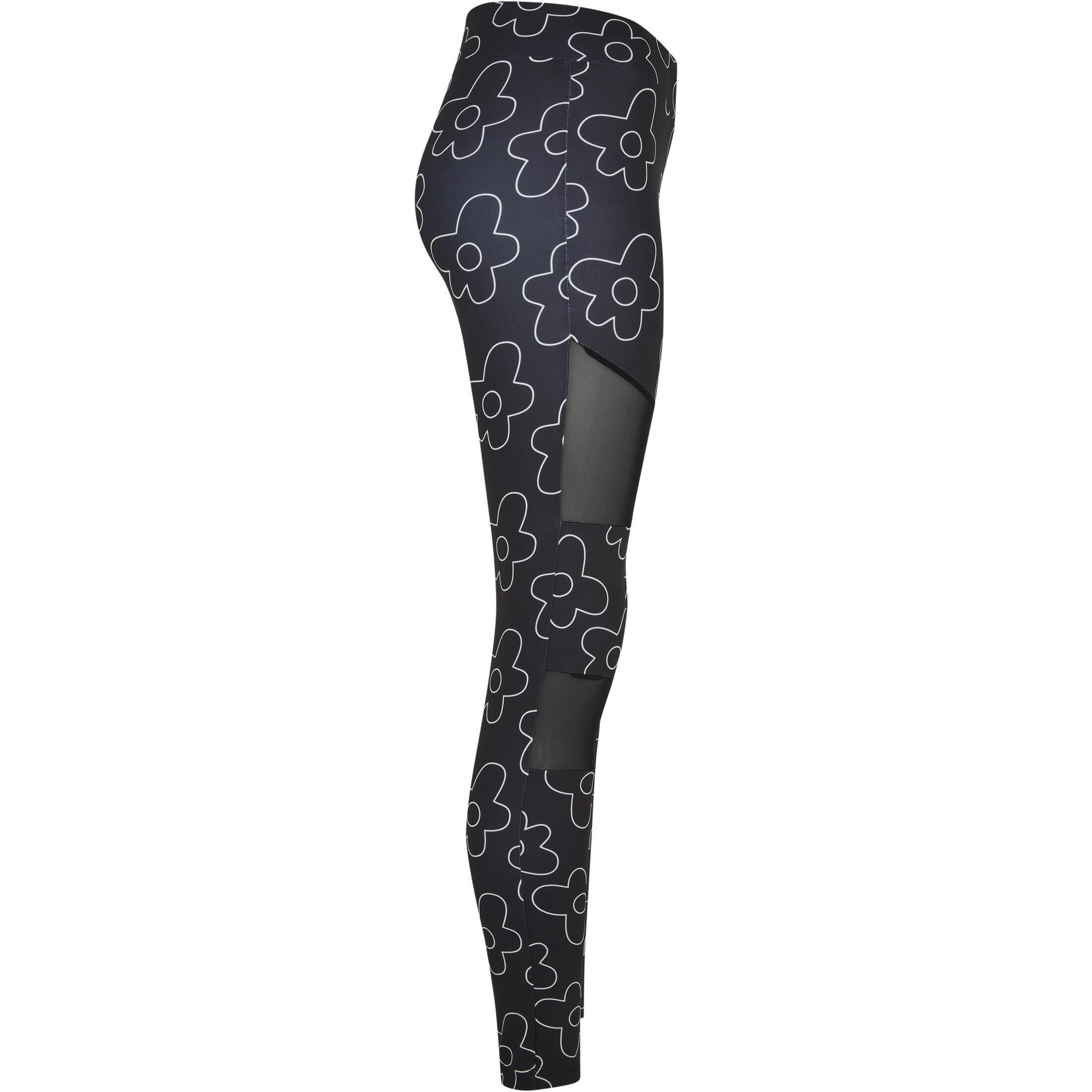 URBAN CLASSICS  legging taglie forti da tech mesh aop 