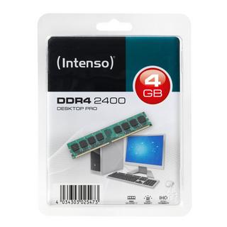 Intenso  Desktop Pro memoria 4 GB 1 x 4 GB DDR4 2400 MHz 