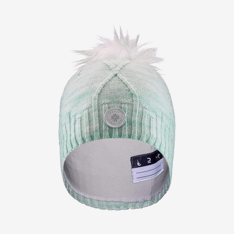 WEDZE  Berretto bambino lana motivo a treccia 