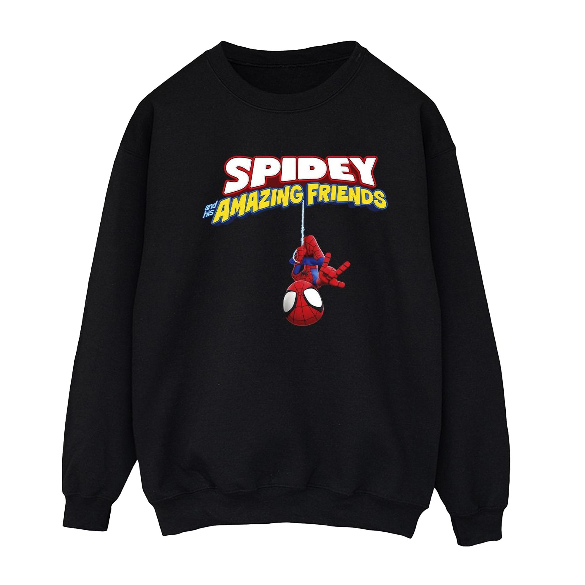 MARVEL  Hanging Upside Down Sweatshirt 