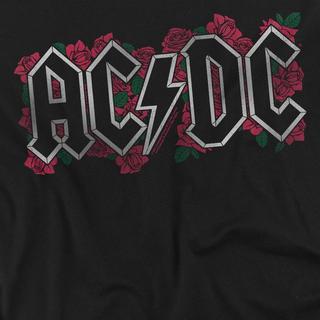 AC/DC ACDC Rose Logo T-Shirt  