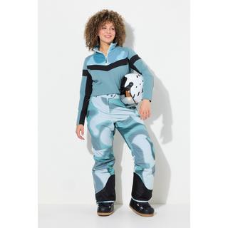 Ulla Popken HYPRAR Pantaloni da sci impermeabili linguetta con chiusura a strappo ginocchia preformate  