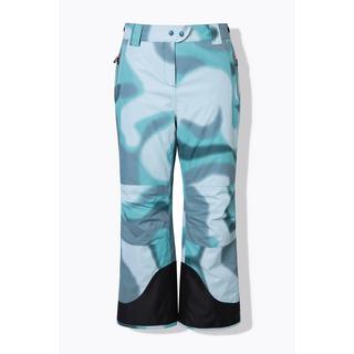 Ulla Popken HYPRAR Pantaloni da sci impermeabili linguetta con chiusura a strappo ginocchia preformate  