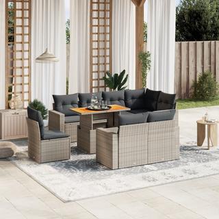 VidaXL Garten sofagarnitur poly-rattan  