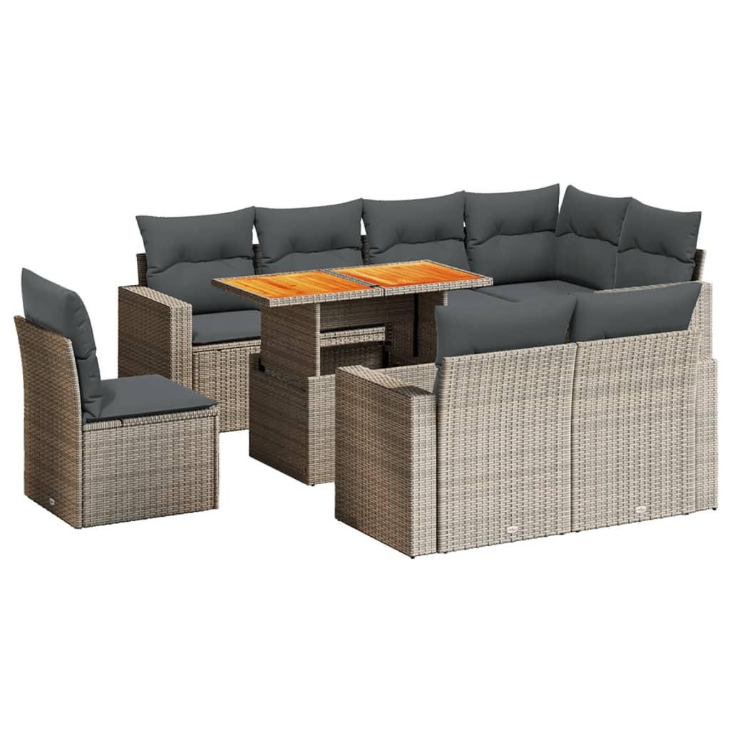 VidaXL Garten sofagarnitur poly-rattan  