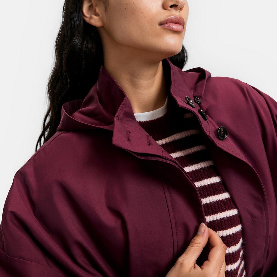 La Redoute Collections Oversize Trenchcoat mit abnehmbarer Kapuze  