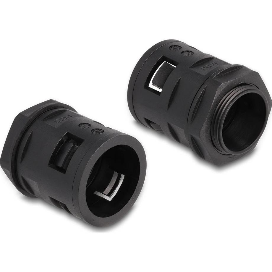 DeLock  Kabelschlauch 2 m x 28.5 mm Schwarz 