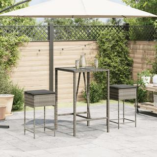 VidaXL Garten barhocker poly-rattan  