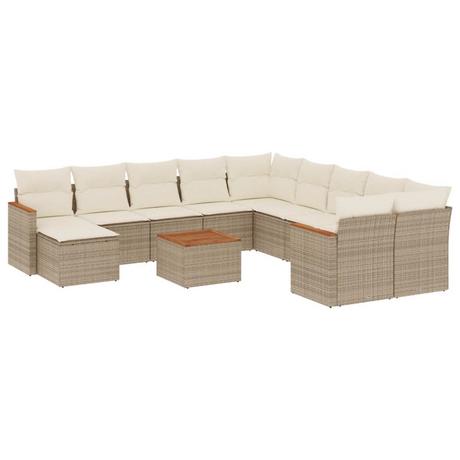 VidaXL Garten sofagarnitur poly-rattan  