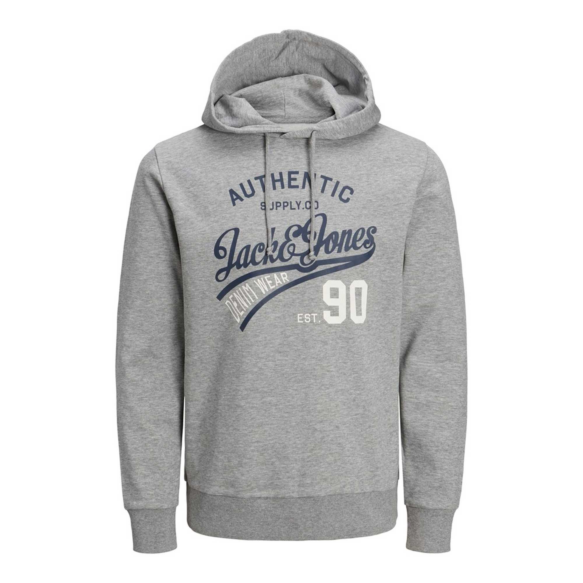 JACK & JONES Ethan Sweat Hood Bequem sitzend Sweatshirt  