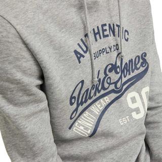 JACK & JONES Ethan Sweat Hood Bequem sitzend Sweatshirt  