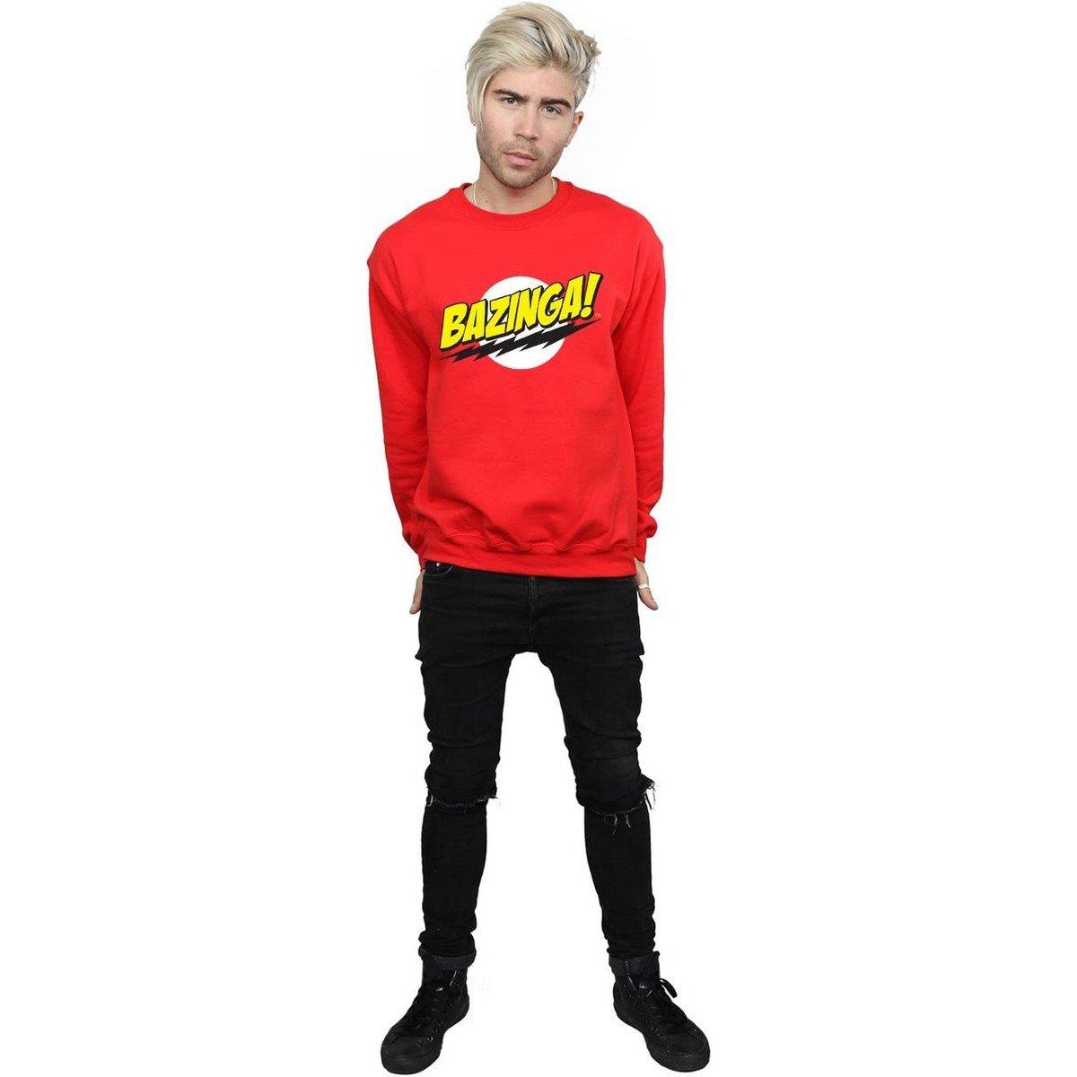 The Big Bang Theory Bazinga Imprimé Graphique Sweatshirt  