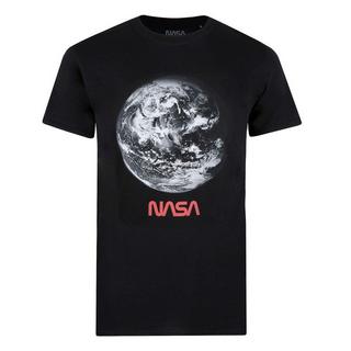 Nasa Earth Print Regular Fit T-Shirt  