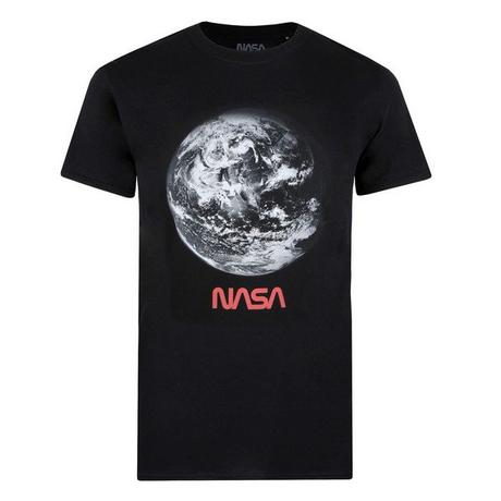Nasa Earth Print Regular Fit T-Shirt  