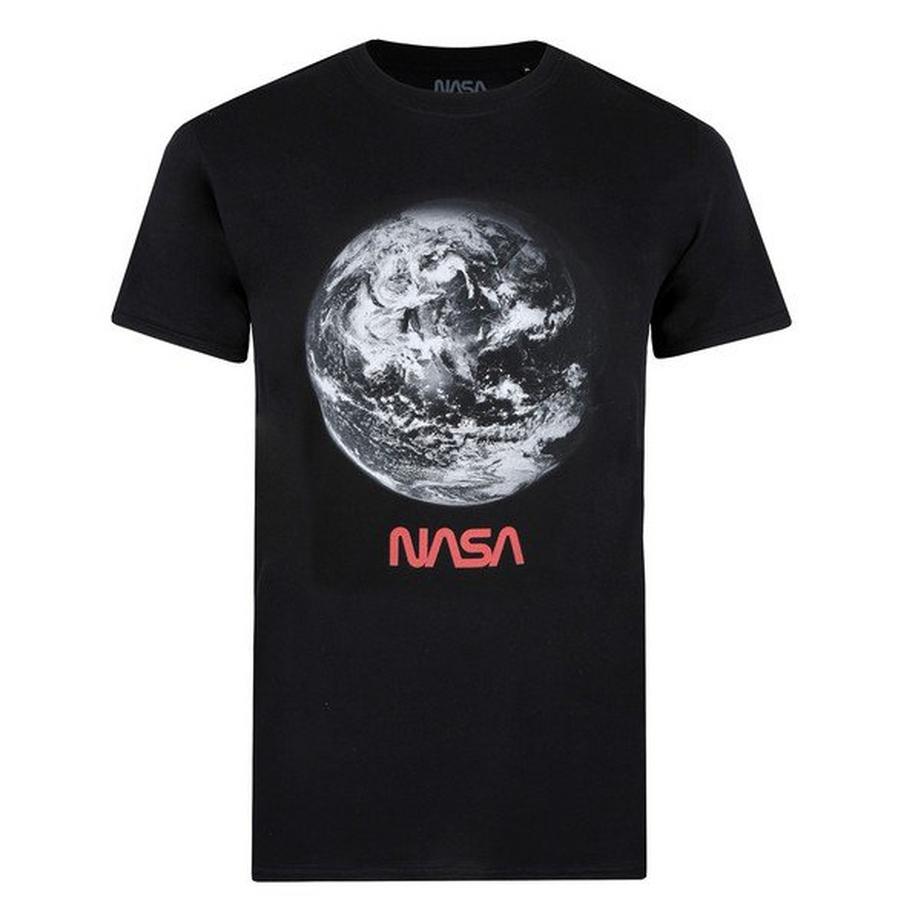 Nasa Earth Print Regular Fit T-Shirt  