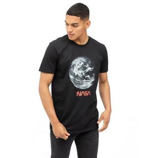 Nasa Earth Print Regular Fit T-Shirt  