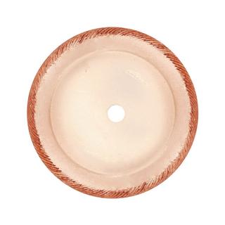 Beliani Blumenkübel aus Lehm-Faser-Mischung Rustikal VOULA  