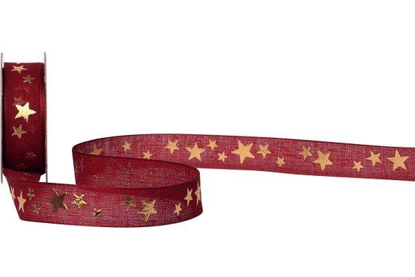 SPYK SPYK Band Cubino Étoiles 1031.1654 16mmx3m Bordeaux  