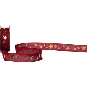 SPYK Band Cubino Étoiles 1031.1654 16mmx3m Bordeaux