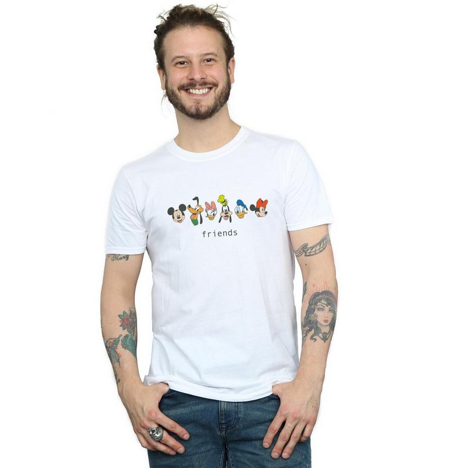 Disney Mickey Mouse And Friends T-Shirt Stampata  