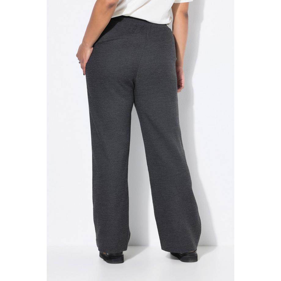 Studio Untold Pantaloni Wide Legs Vita Alta Struttura Fine  