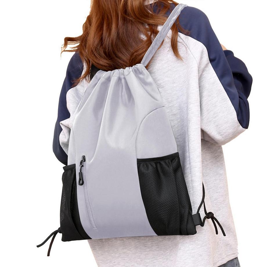 Only-bags.store  Sac à dos à cordon de serrage Sac de sport de grande capacité, sac de sport imperméable en nylon 
