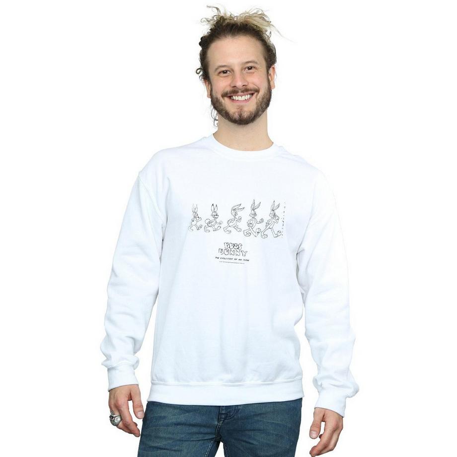 LOONEY TUNES Bugs Bunny Evolution Sweatshirt  
