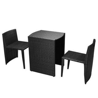 VidaXL Essgruppe poly-rattan  