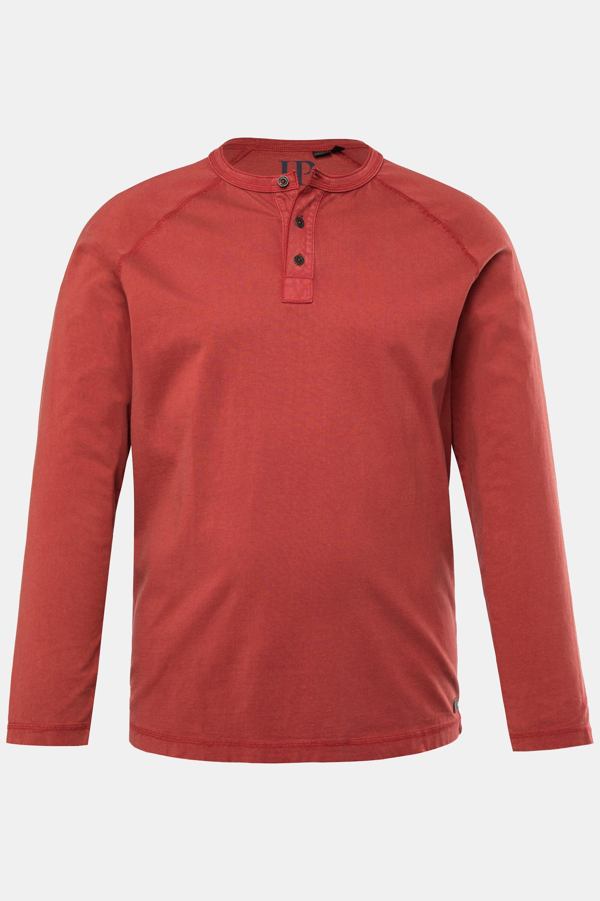 JP1880 Henley Manches Longues Style Vintage  