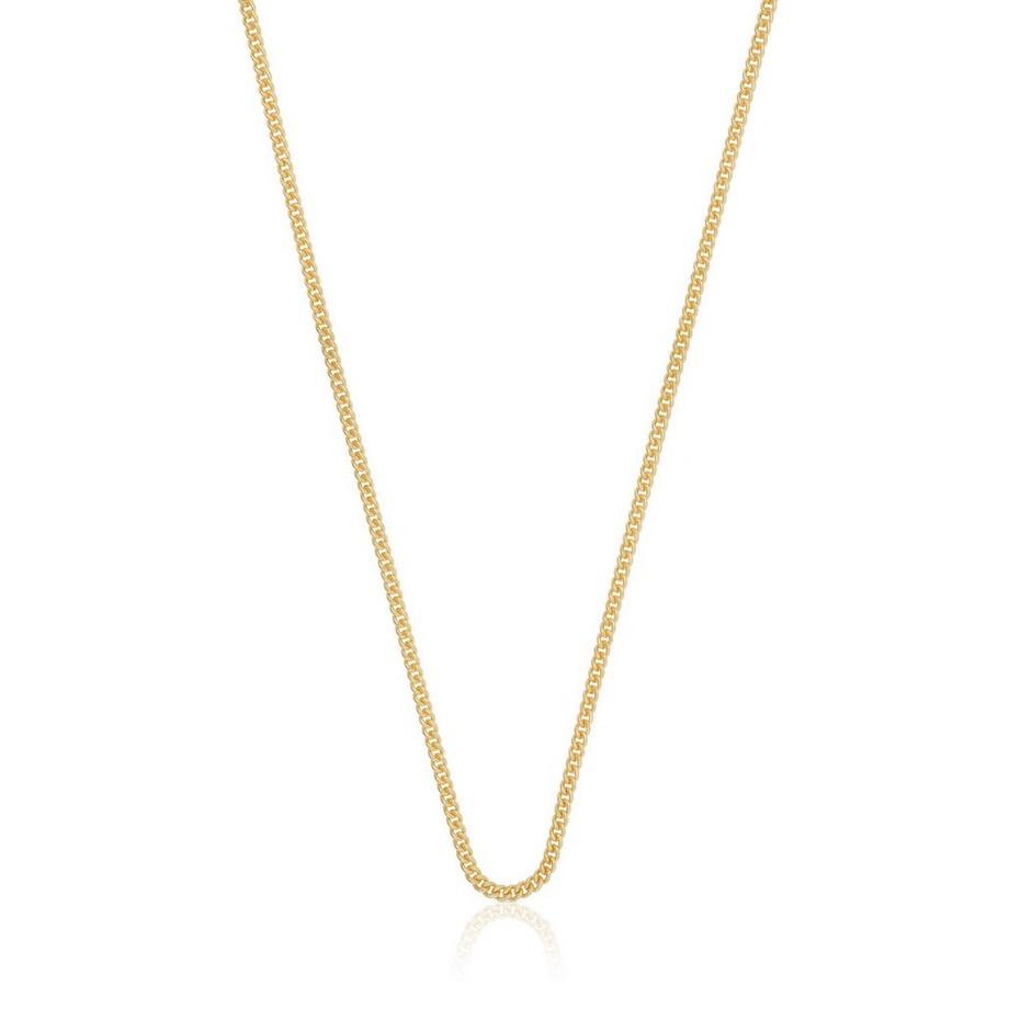 Collier Rundpanzer Gelbgold 750, 1.6mm, 38cm