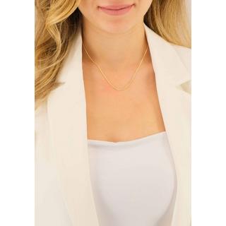 MUAU Schmuck  Collier Rundpanzer Gelbgold 750, 1.6mm, 38cm 