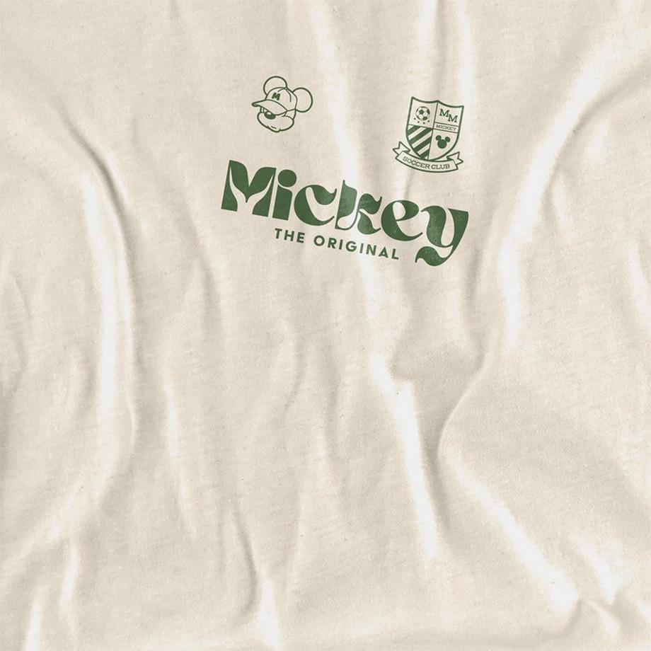 Disney  T-ShirtFoot Motif Mickey Mouse Motiftyle Emblème Usa 