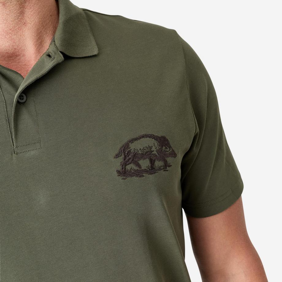 SOLOGNAC  Poloshirt 500 Wildschwein 