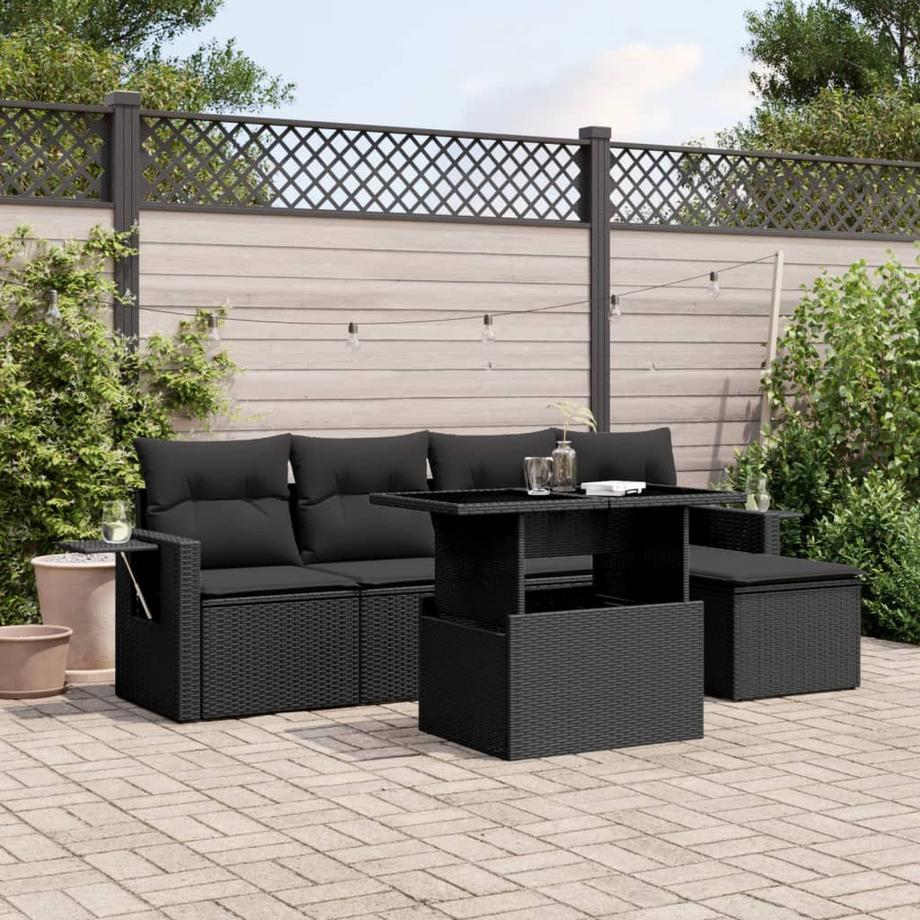 VidaXL Garten sofagarnitur poly-rattan  