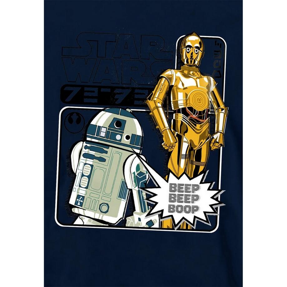 STAR WARS  Manga Droids Felpa Con Cappuccio R2d2 E C3po 