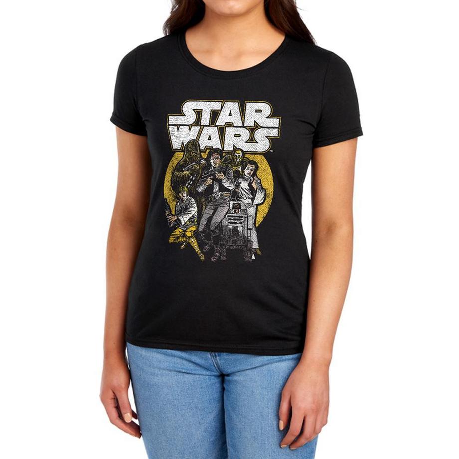 STAR WARS T-Shirt Imprimé Ajusté  