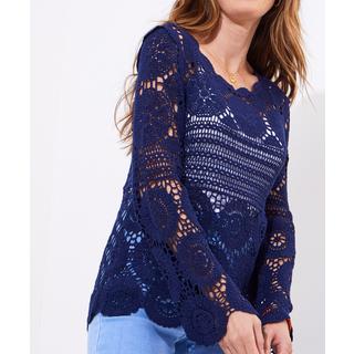 Joe Browns  Pull Crochet Manches Longues 