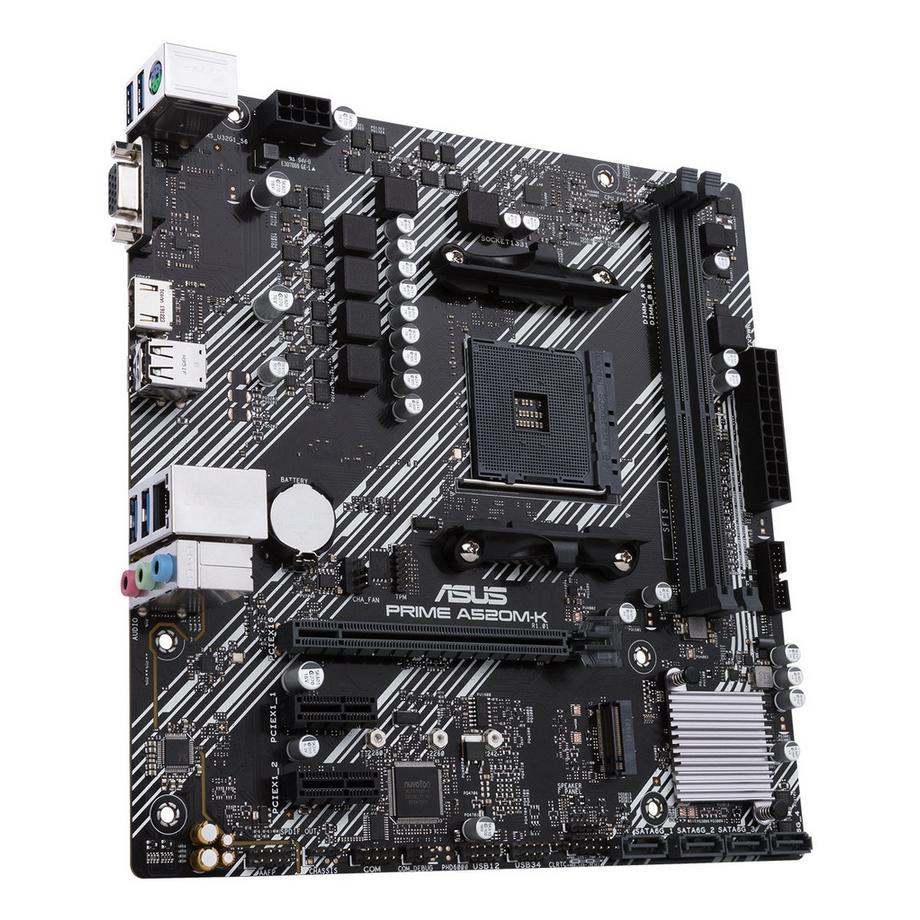ASUS  PRIME A520M-K AMD A520 Socket AM4 micro ATX 