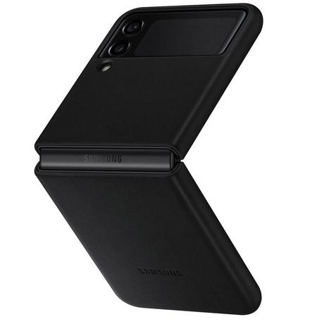 SAMSUNG  Cover Galaxy Z Flip 3 5G Originale Pelle 