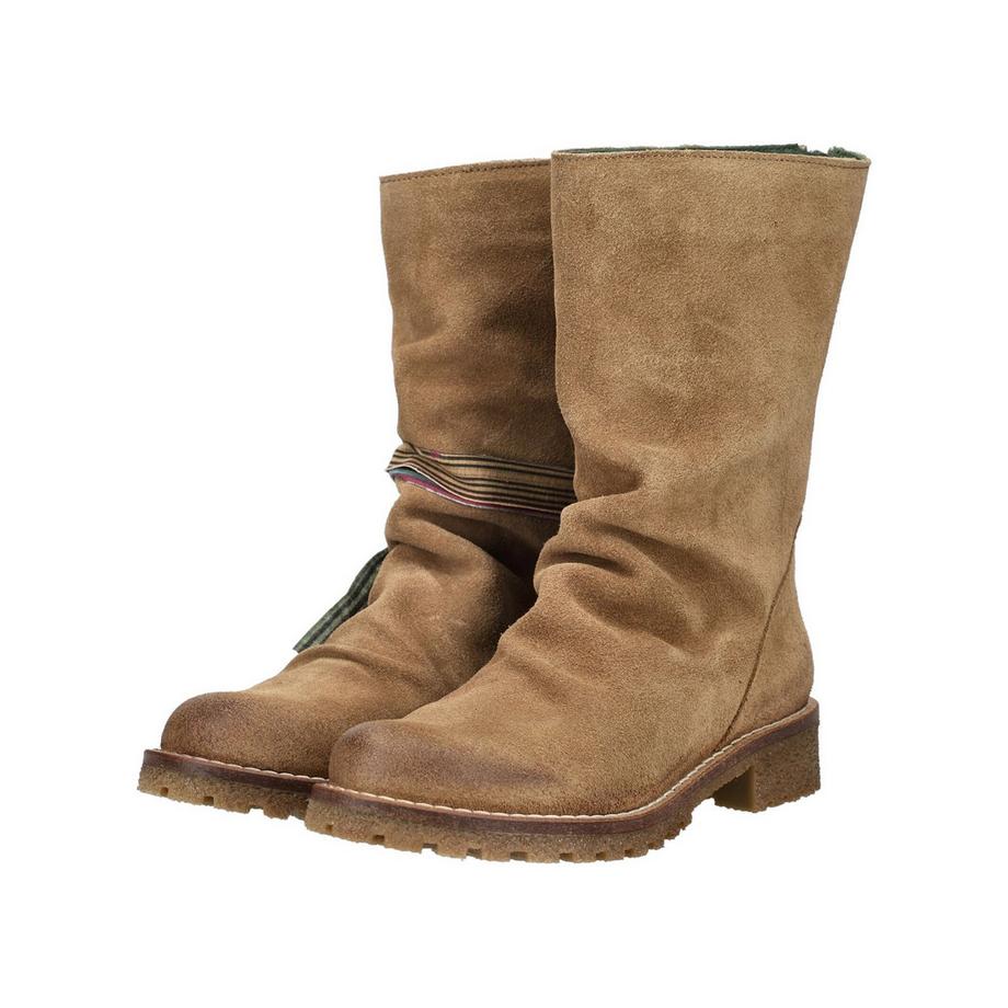 Felmini Bottine Slouchy avec Fermeture Éclair Latérale  