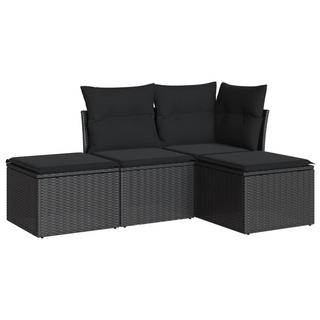 VidaXL Garten sofagarnitur poly-rattan  