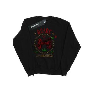AC/DC ACDC For Those About To Have A Great Christmas Sweatshirt  