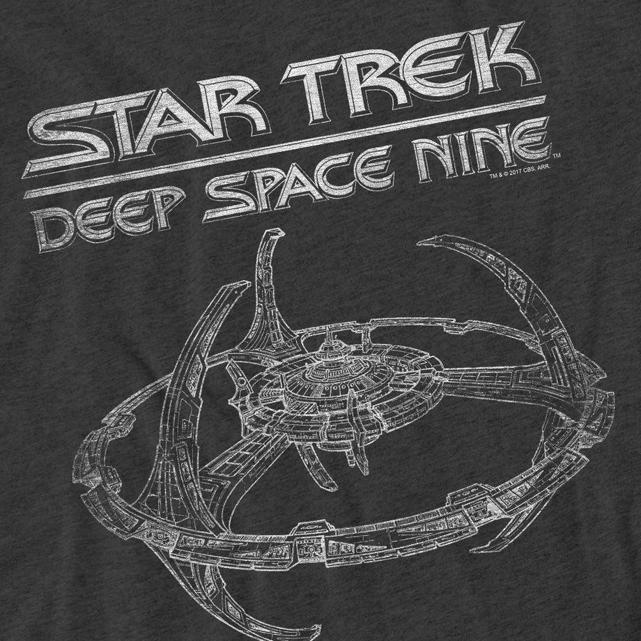 Star Trek T-Shirt Deep Space Nine Station  